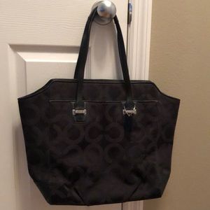 Coach black bag